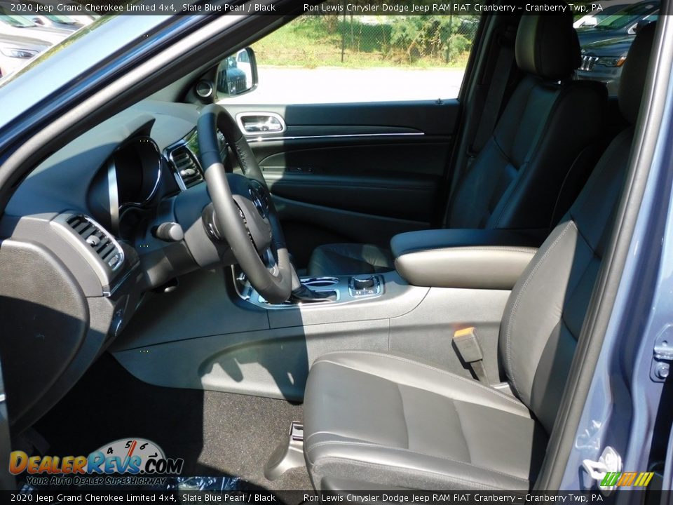 2020 Jeep Grand Cherokee Limited 4x4 Slate Blue Pearl / Black Photo #11