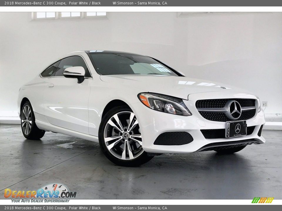 Front 3/4 View of 2018 Mercedes-Benz C 300 Coupe Photo #34