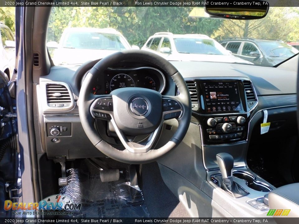 2020 Jeep Grand Cherokee Limited 4x4 Slate Blue Pearl / Black Photo #14
