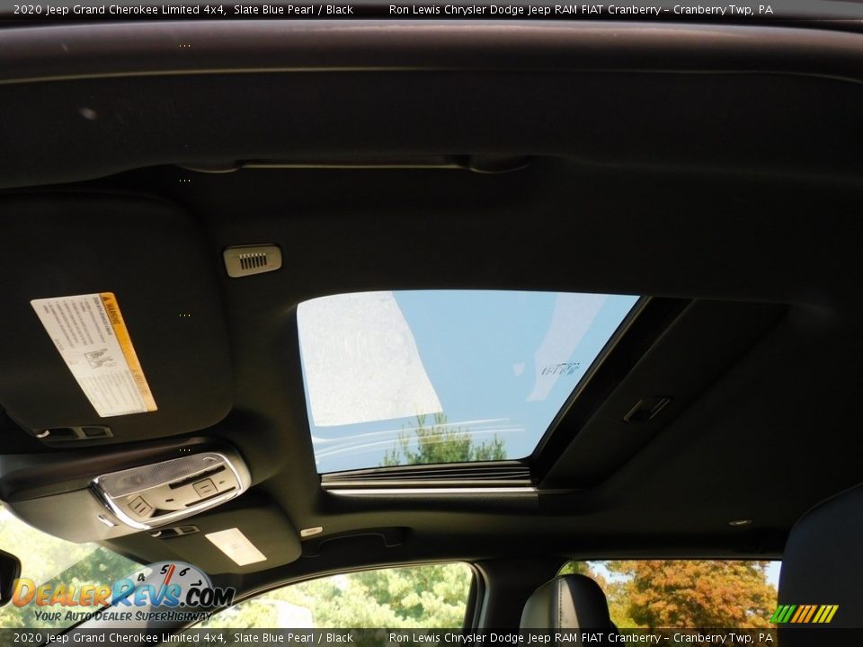 2020 Jeep Grand Cherokee Limited 4x4 Slate Blue Pearl / Black Photo #15