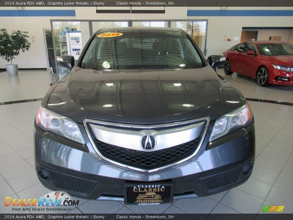 2014 Acura RDX AWD Graphite Luster Metallic / Ebony Photo #2