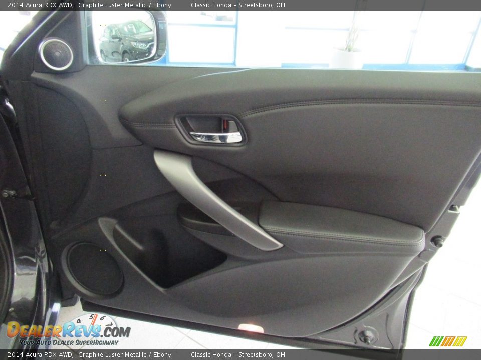 2014 Acura RDX AWD Graphite Luster Metallic / Ebony Photo #14