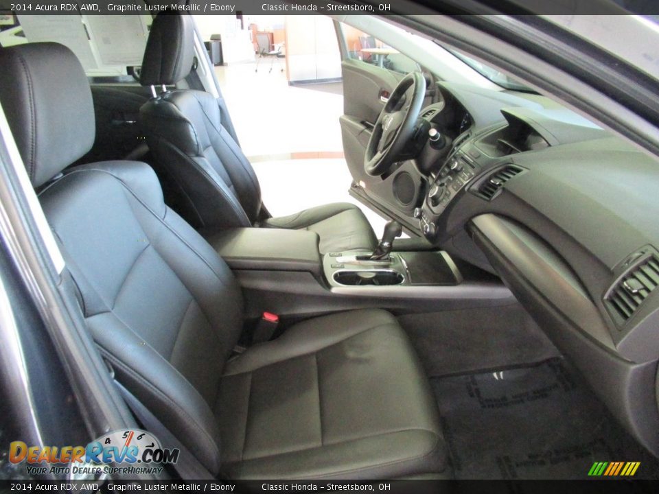 2014 Acura RDX AWD Graphite Luster Metallic / Ebony Photo #16