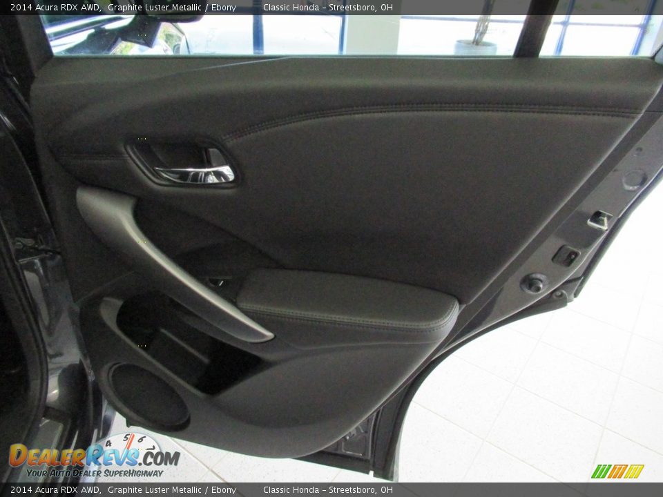 2014 Acura RDX AWD Graphite Luster Metallic / Ebony Photo #18