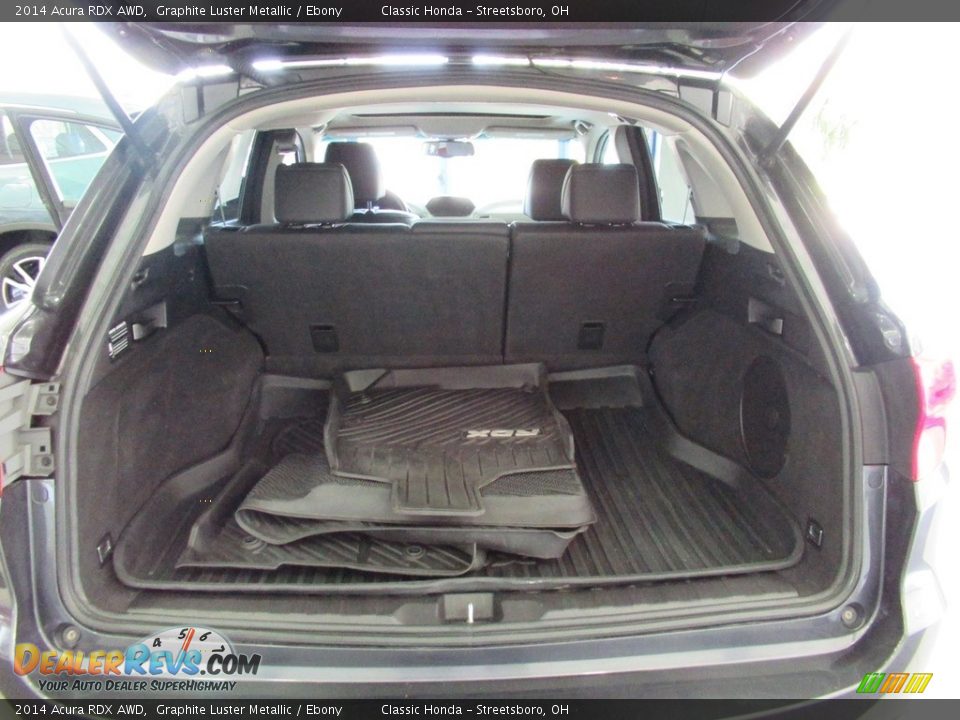 2014 Acura RDX AWD Graphite Luster Metallic / Ebony Photo #21