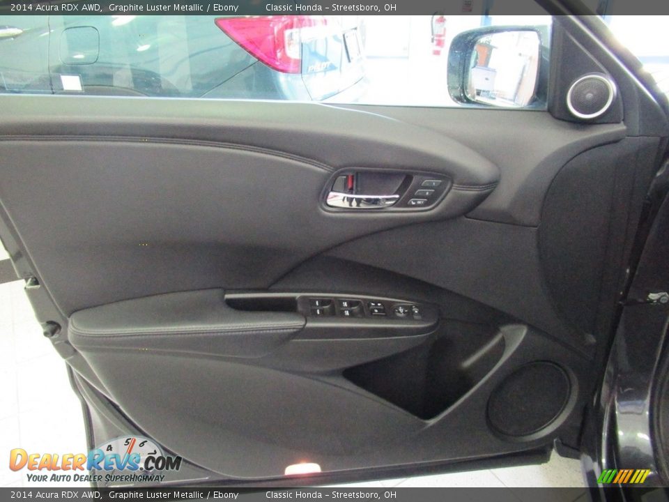 2014 Acura RDX AWD Graphite Luster Metallic / Ebony Photo #28