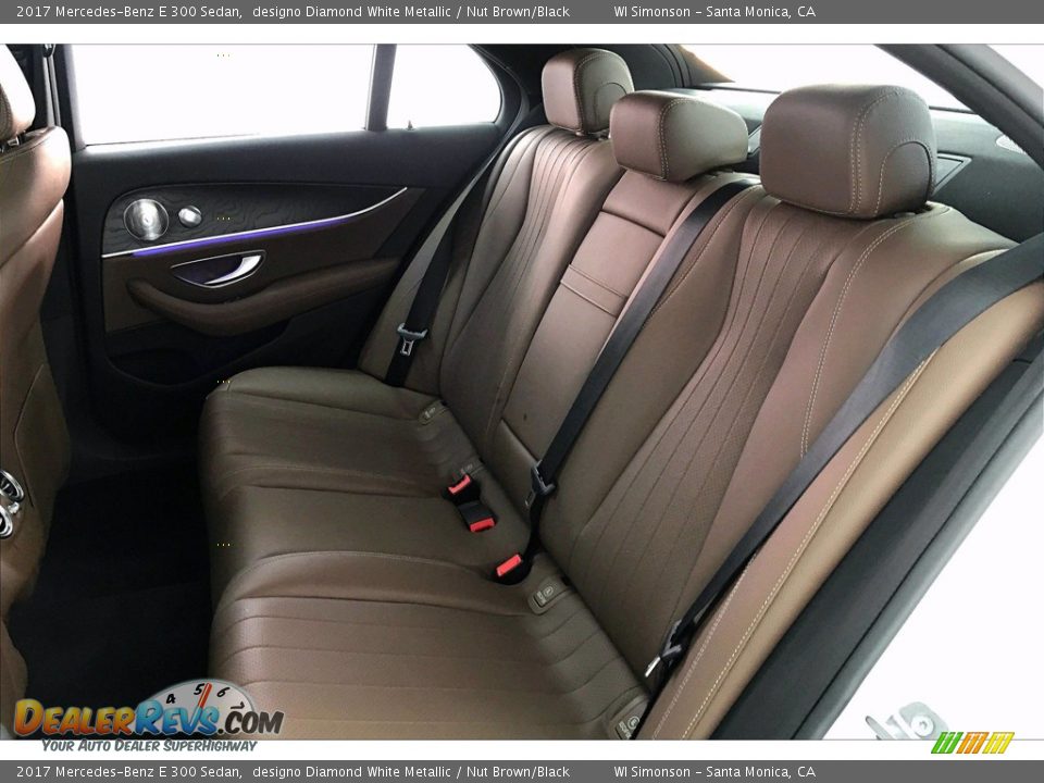 2017 Mercedes-Benz E 300 Sedan designo Diamond White Metallic / Nut Brown/Black Photo #15
