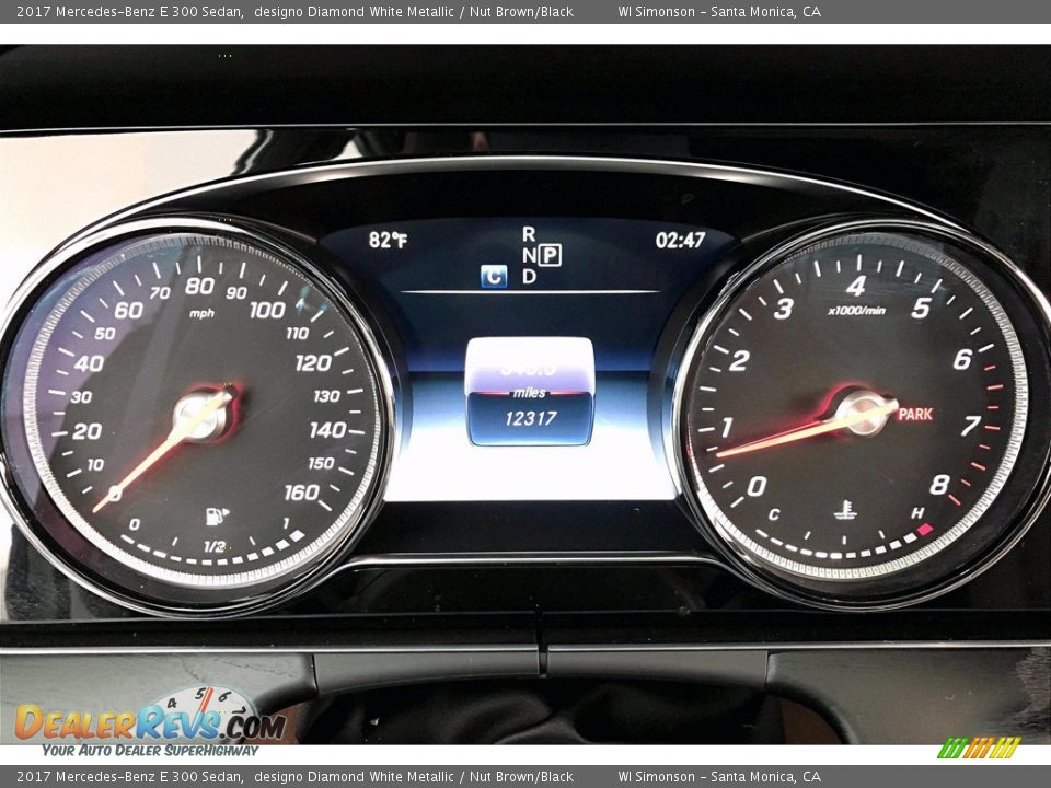 2017 Mercedes-Benz E 300 Sedan designo Diamond White Metallic / Nut Brown/Black Photo #20