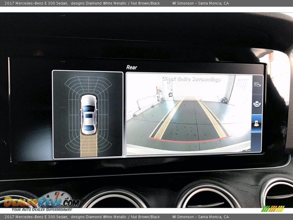 2017 Mercedes-Benz E 300 Sedan designo Diamond White Metallic / Nut Brown/Black Photo #21