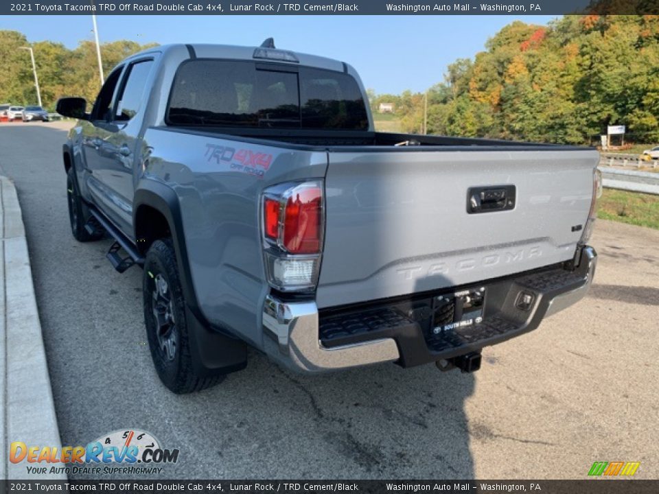 2021 Toyota Tacoma TRD Off Road Double Cab 4x4 Lunar Rock / TRD Cement/Black Photo #2