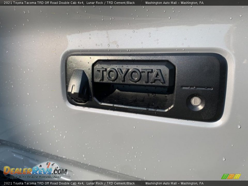2021 Toyota Tacoma TRD Off Road Double Cab 4x4 Lunar Rock / TRD Cement/Black Photo #29