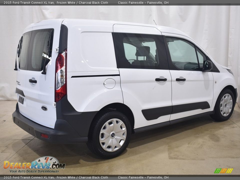 2015 Ford Transit Connect XL Van Frozen White / Charcoal Black Cloth Photo #2