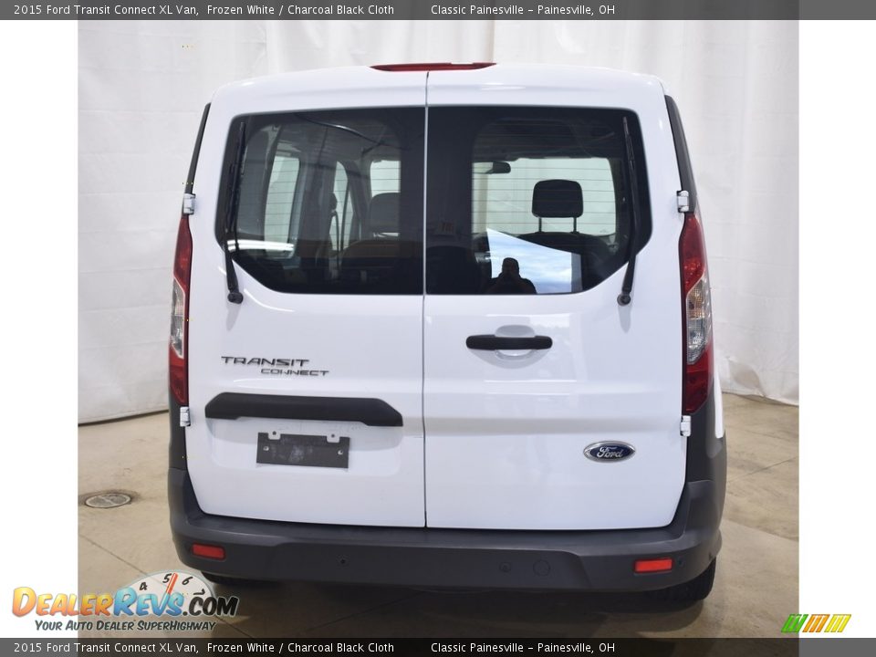 2015 Ford Transit Connect XL Van Frozen White / Charcoal Black Cloth Photo #3