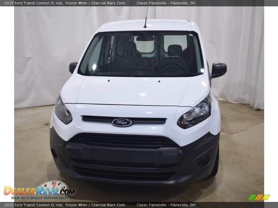 2015 Ford Transit Connect XL Van Frozen White / Charcoal Black Cloth Photo #4