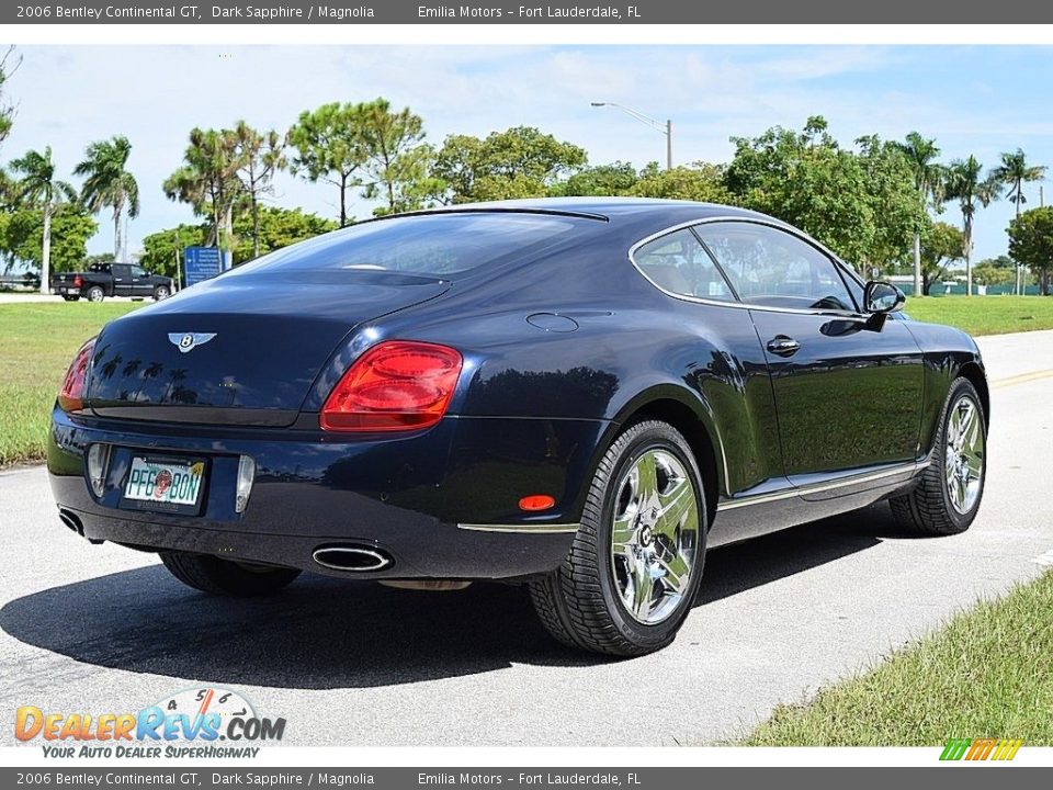 2006 Bentley Continental GT Dark Sapphire / Magnolia Photo #4