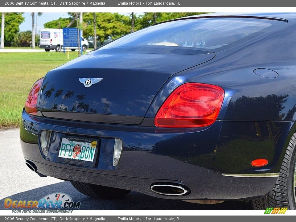 2006 Bentley Continental GT Dark Sapphire / Magnolia Photo #5