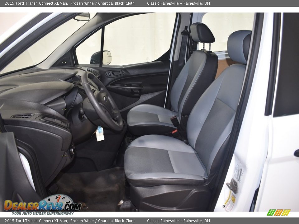 2015 Ford Transit Connect XL Van Frozen White / Charcoal Black Cloth Photo #7
