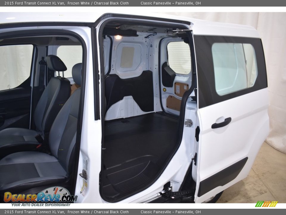 2015 Ford Transit Connect XL Van Frozen White / Charcoal Black Cloth Photo #8