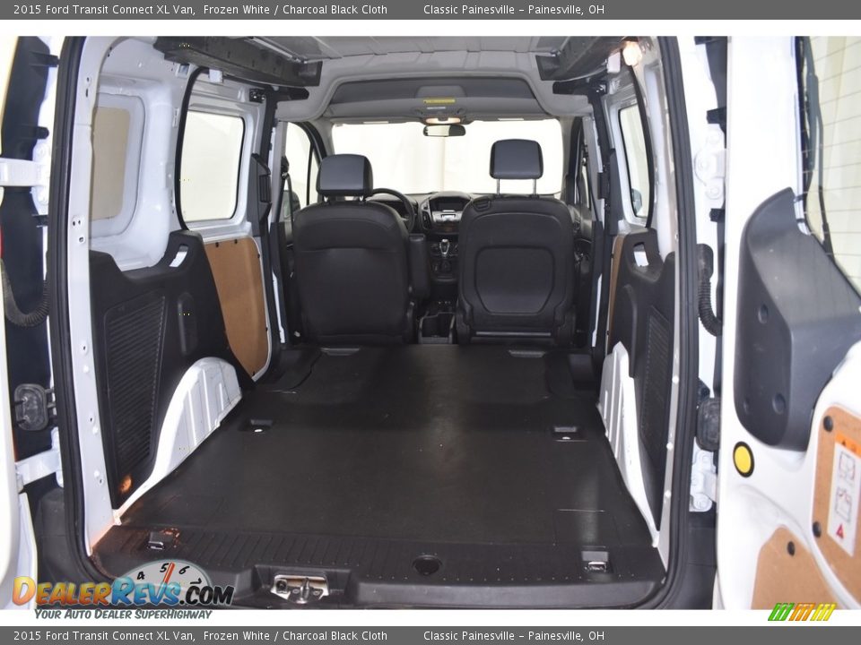 2015 Ford Transit Connect XL Van Frozen White / Charcoal Black Cloth Photo #9
