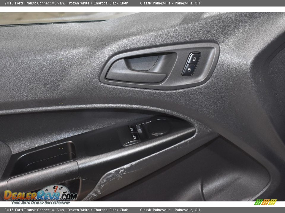 2015 Ford Transit Connect XL Van Frozen White / Charcoal Black Cloth Photo #10