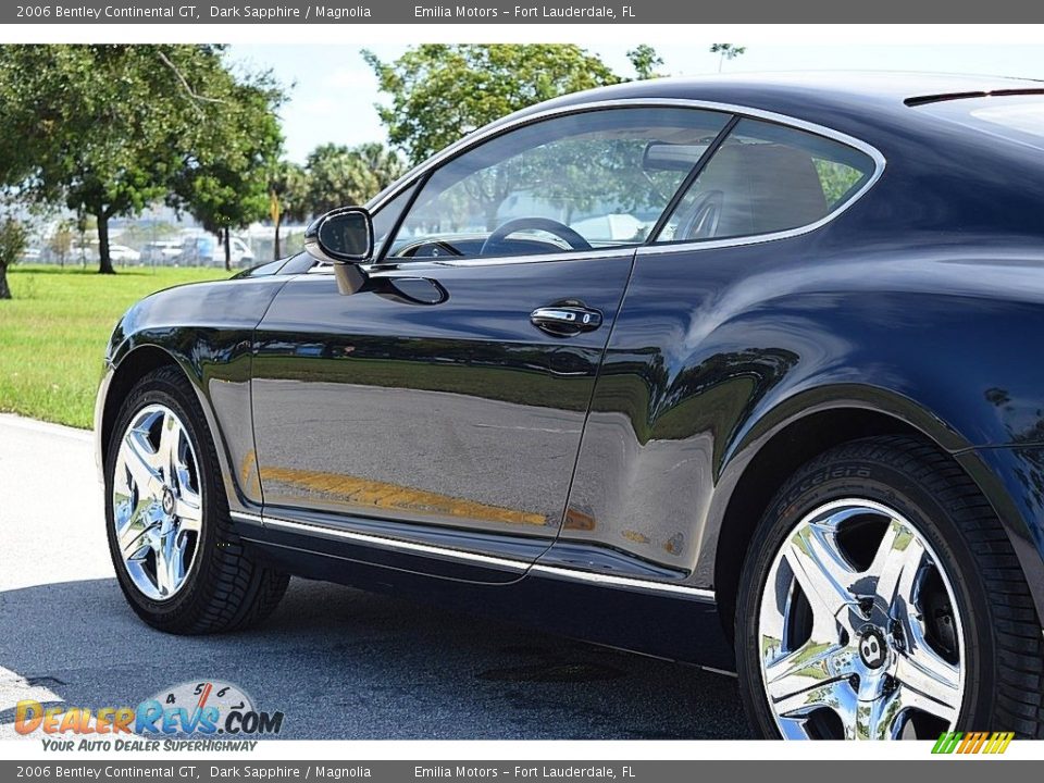 2006 Bentley Continental GT Dark Sapphire / Magnolia Photo #14