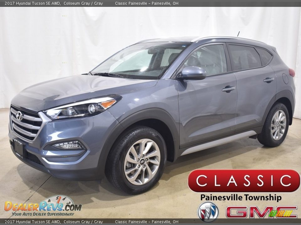 2017 Hyundai Tucson SE AWD Coliseum Gray / Gray Photo #1