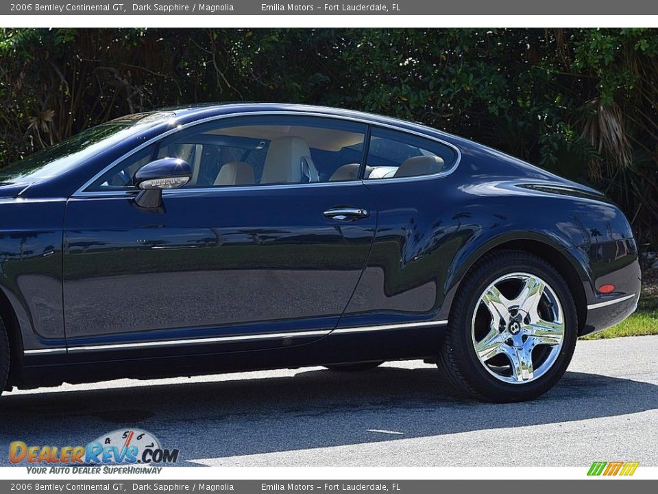 2006 Bentley Continental GT Dark Sapphire / Magnolia Photo #18