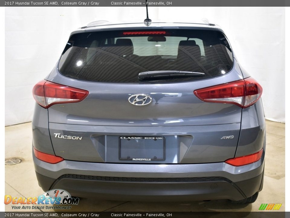 2017 Hyundai Tucson SE AWD Coliseum Gray / Gray Photo #3