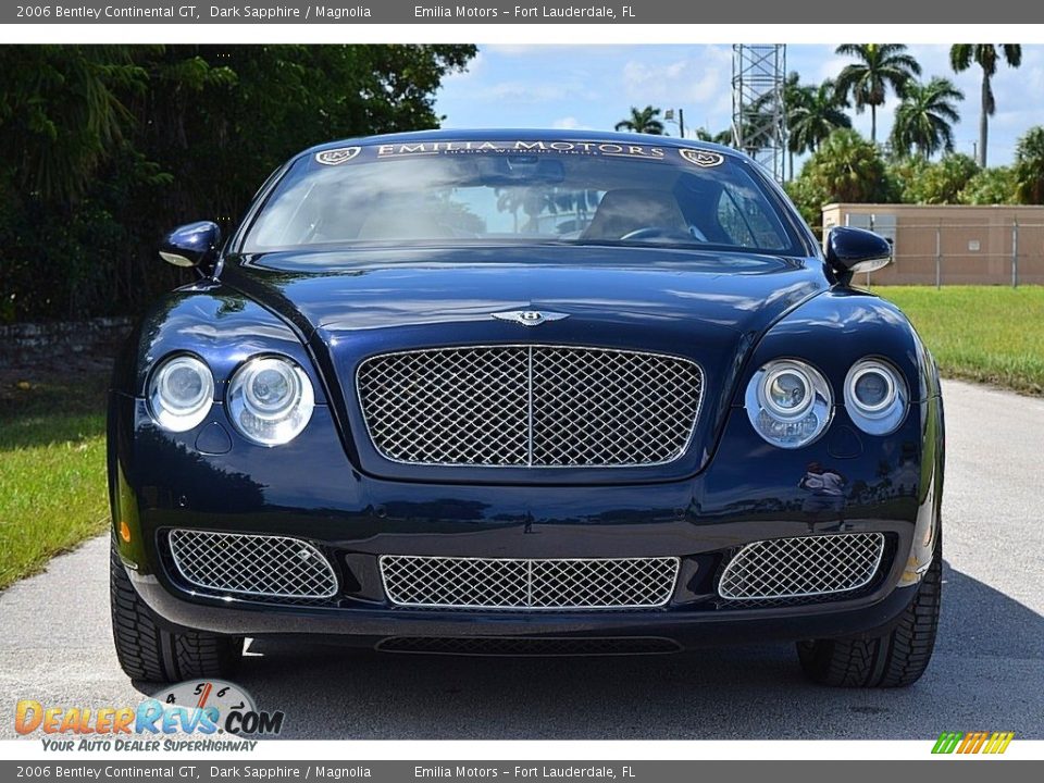 2006 Bentley Continental GT Dark Sapphire / Magnolia Photo #21