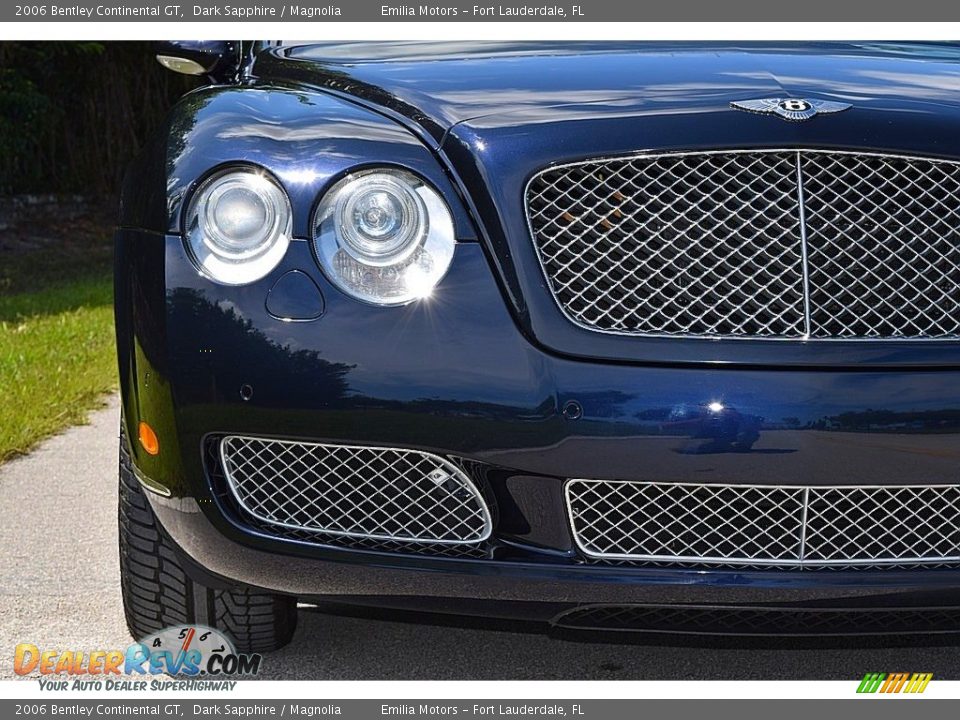 2006 Bentley Continental GT Dark Sapphire / Magnolia Photo #22