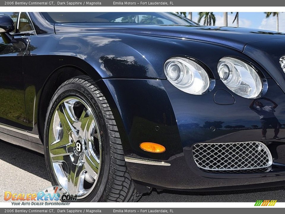 2006 Bentley Continental GT Dark Sapphire / Magnolia Photo #25