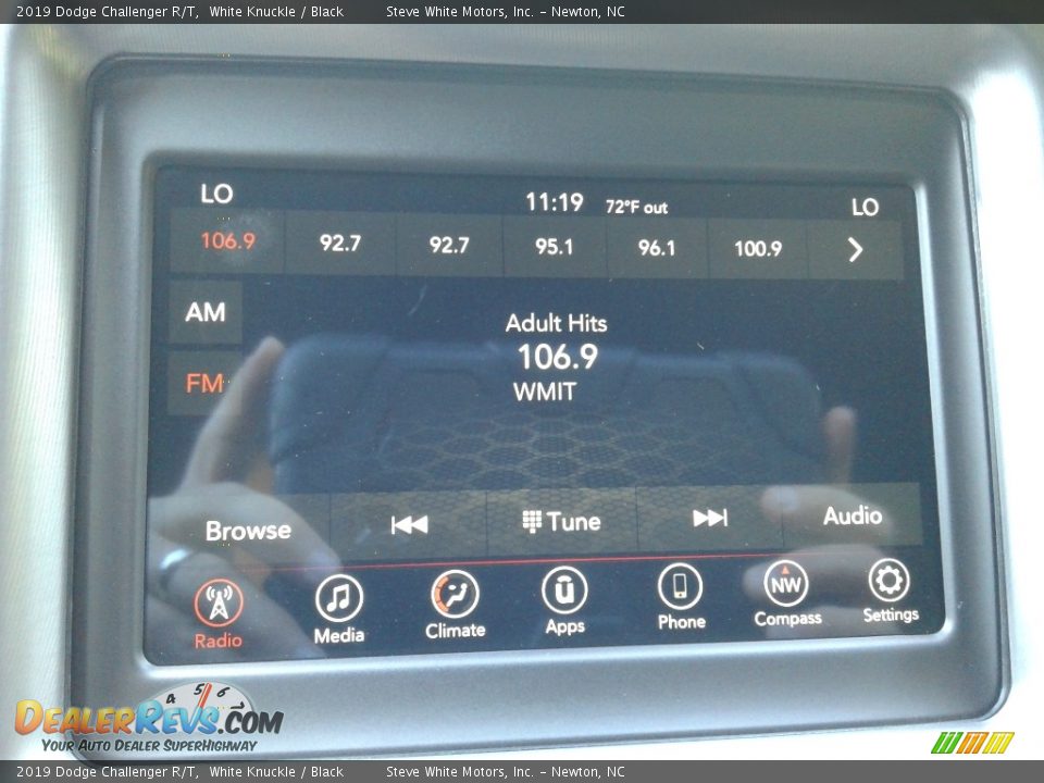 2019 Dodge Challenger R/T White Knuckle / Black Photo #21