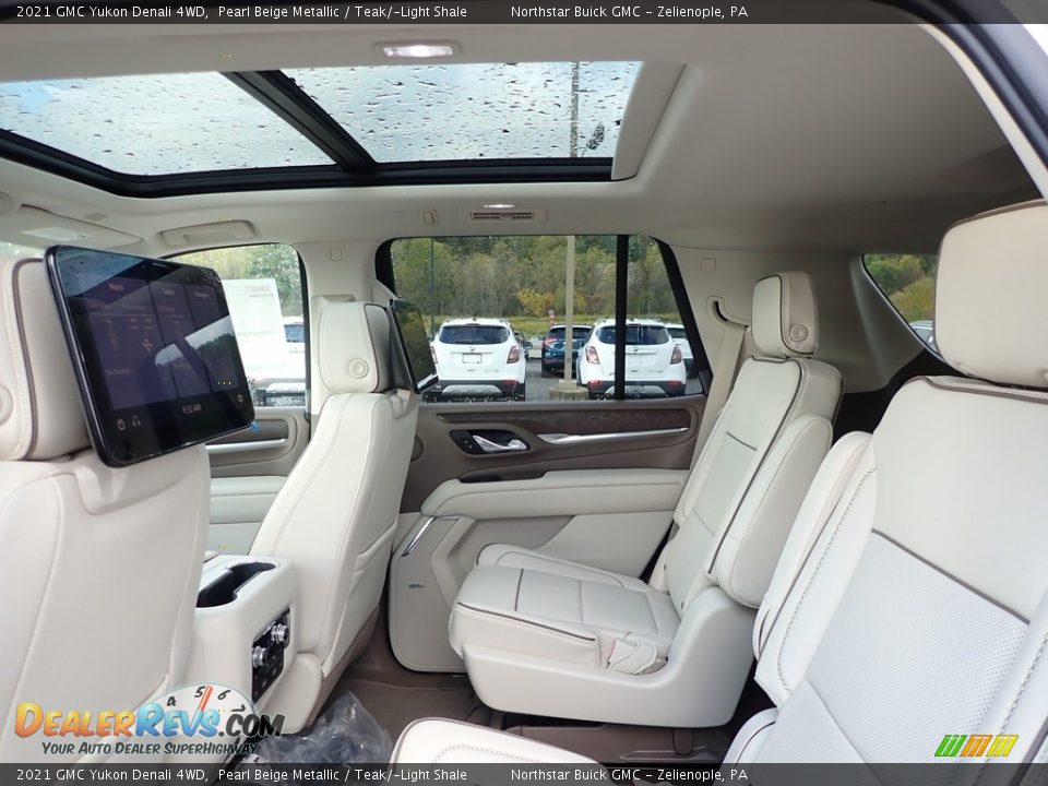 Rear Seat of 2021 GMC Yukon Denali 4WD Photo #13