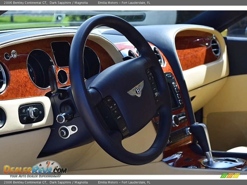 2006 Bentley Continental GT  Steering Wheel Photo #37