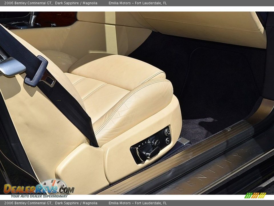 2006 Bentley Continental GT Dark Sapphire / Magnolia Photo #48