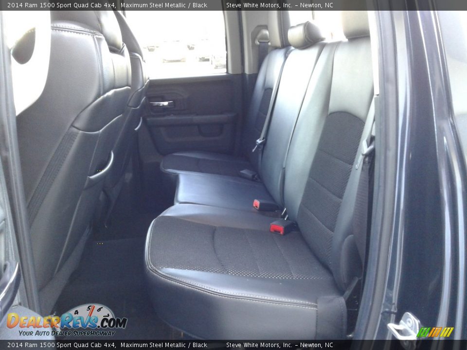 2014 Ram 1500 Sport Quad Cab 4x4 Maximum Steel Metallic / Black Photo #14