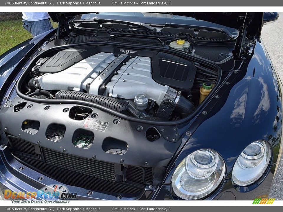 2006 Bentley Continental GT  6.0L Twin-Turbocharged DOHC 48V VVT W12 Engine Photo #61