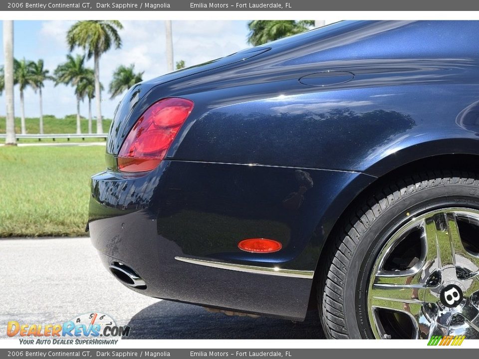 2006 Bentley Continental GT Dark Sapphire / Magnolia Photo #66