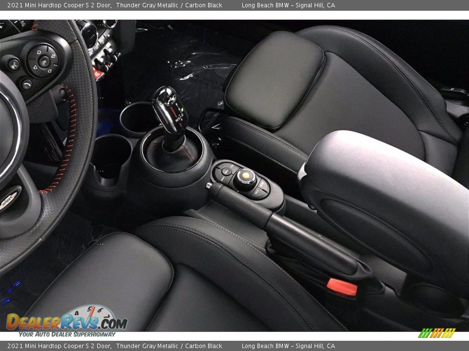 2021 Mini Hardtop Cooper S 2 Door Thunder Gray Metallic / Carbon Black Photo #16