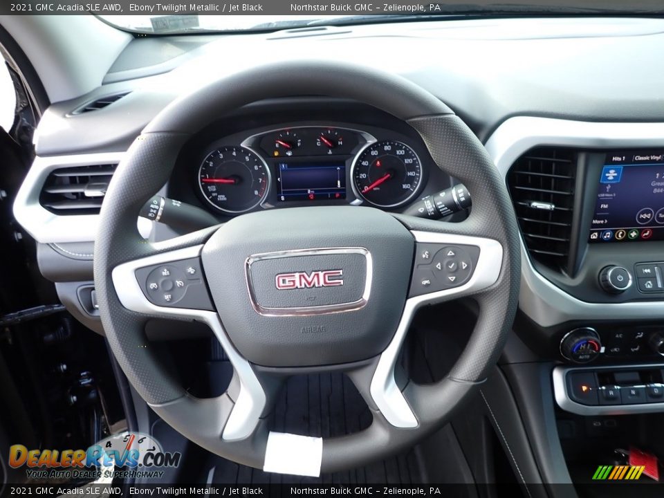 2021 GMC Acadia SLE AWD Steering Wheel Photo #18