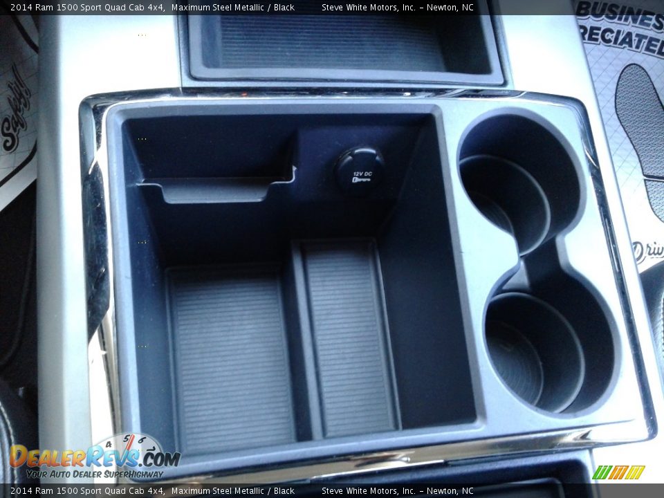 2014 Ram 1500 Sport Quad Cab 4x4 Maximum Steel Metallic / Black Photo #29