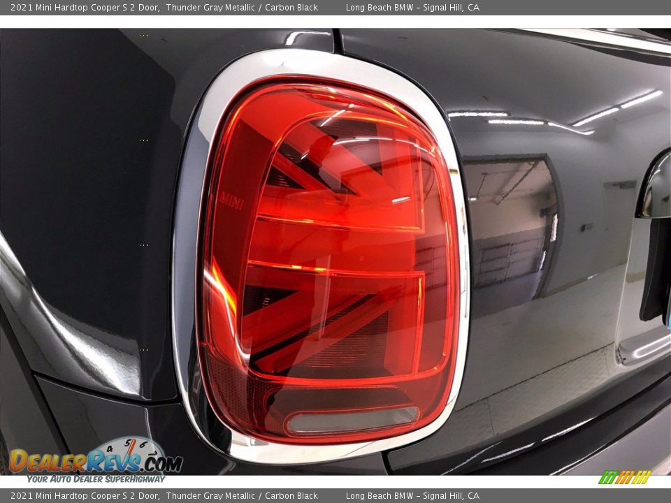 2021 Mini Hardtop Cooper S 2 Door Thunder Gray Metallic / Carbon Black Photo #26