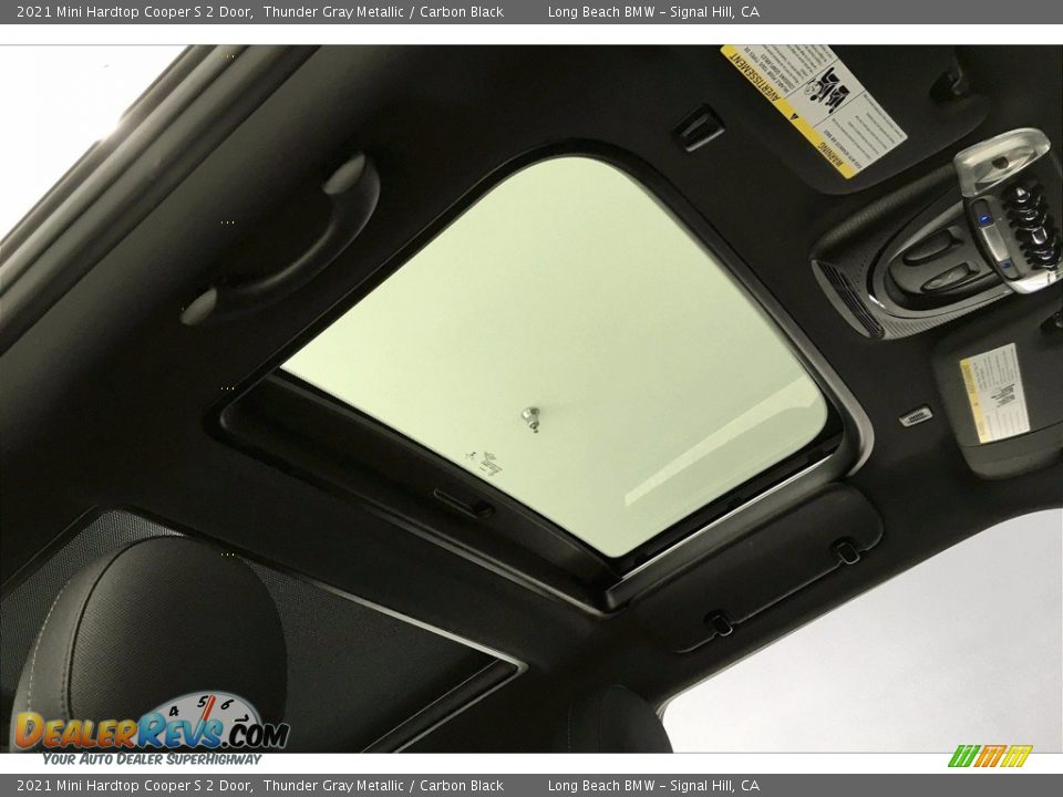 2021 Mini Hardtop Cooper S 2 Door Thunder Gray Metallic / Carbon Black Photo #30