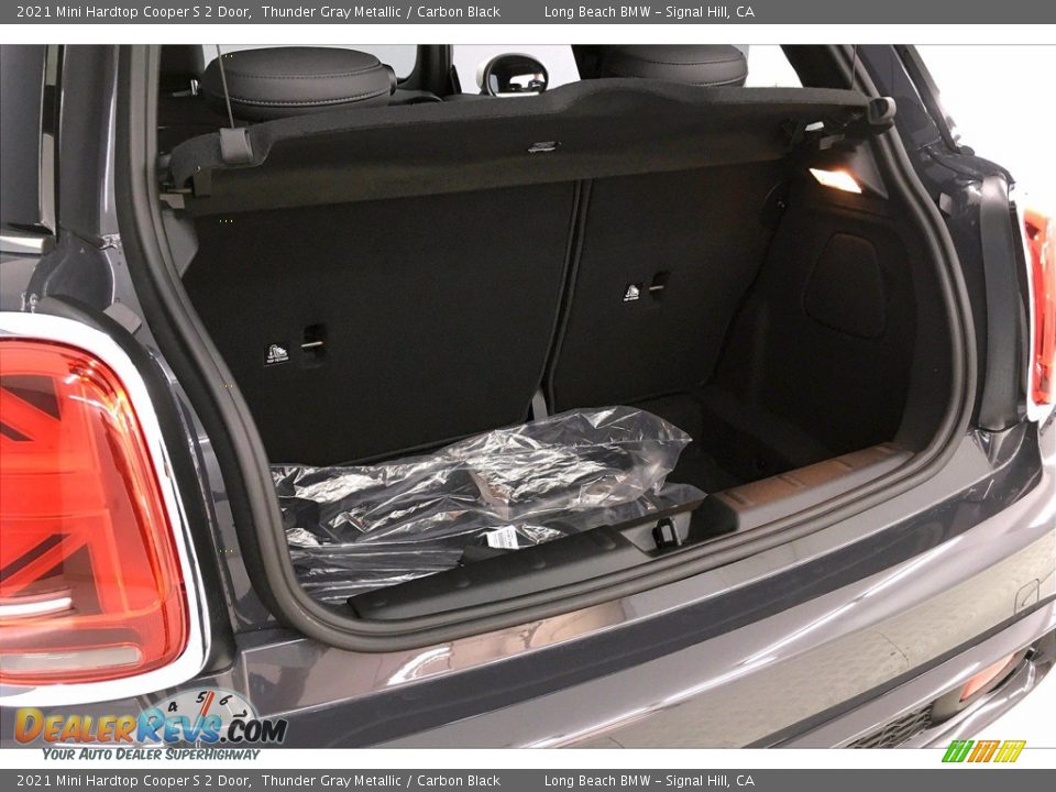 2021 Mini Hardtop Cooper S 2 Door Thunder Gray Metallic / Carbon Black Photo #31