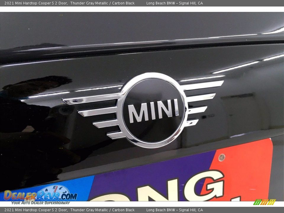 2021 Mini Hardtop Cooper S 2 Door Thunder Gray Metallic / Carbon Black Photo #33