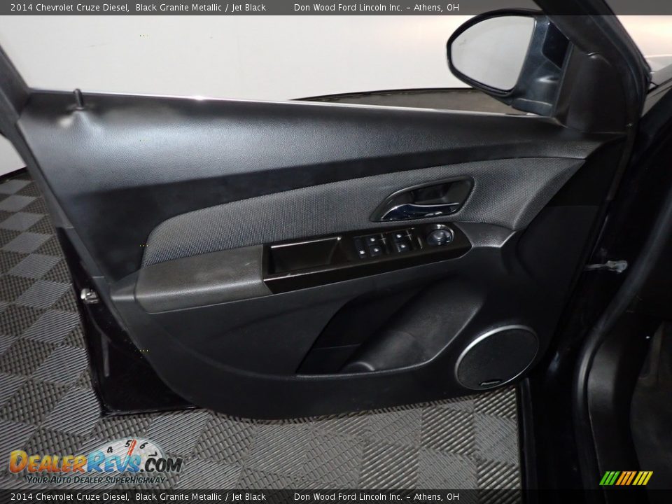 2014 Chevrolet Cruze Diesel Black Granite Metallic / Jet Black Photo #16