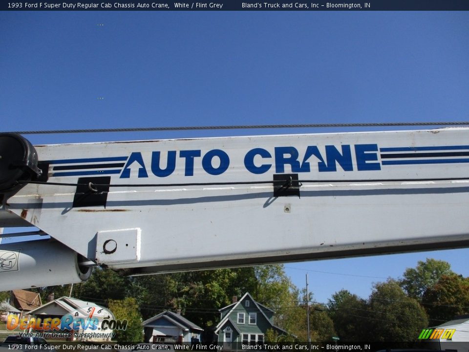 1993 Ford F Super Duty Regular Cab Chassis Auto Crane Logo Photo #20