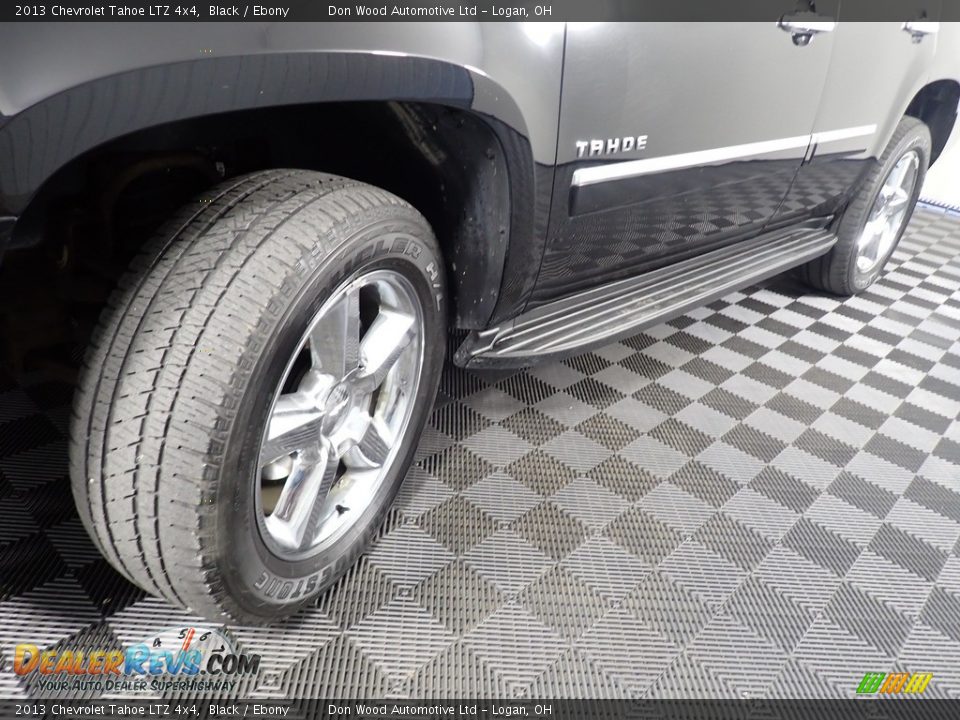 2013 Chevrolet Tahoe LTZ 4x4 Black / Ebony Photo #13