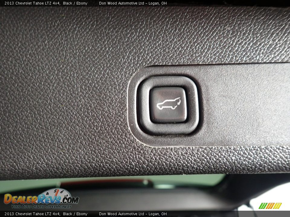 2013 Chevrolet Tahoe LTZ 4x4 Black / Ebony Photo #17