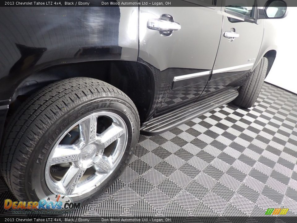 2013 Chevrolet Tahoe LTZ 4x4 Black / Ebony Photo #23